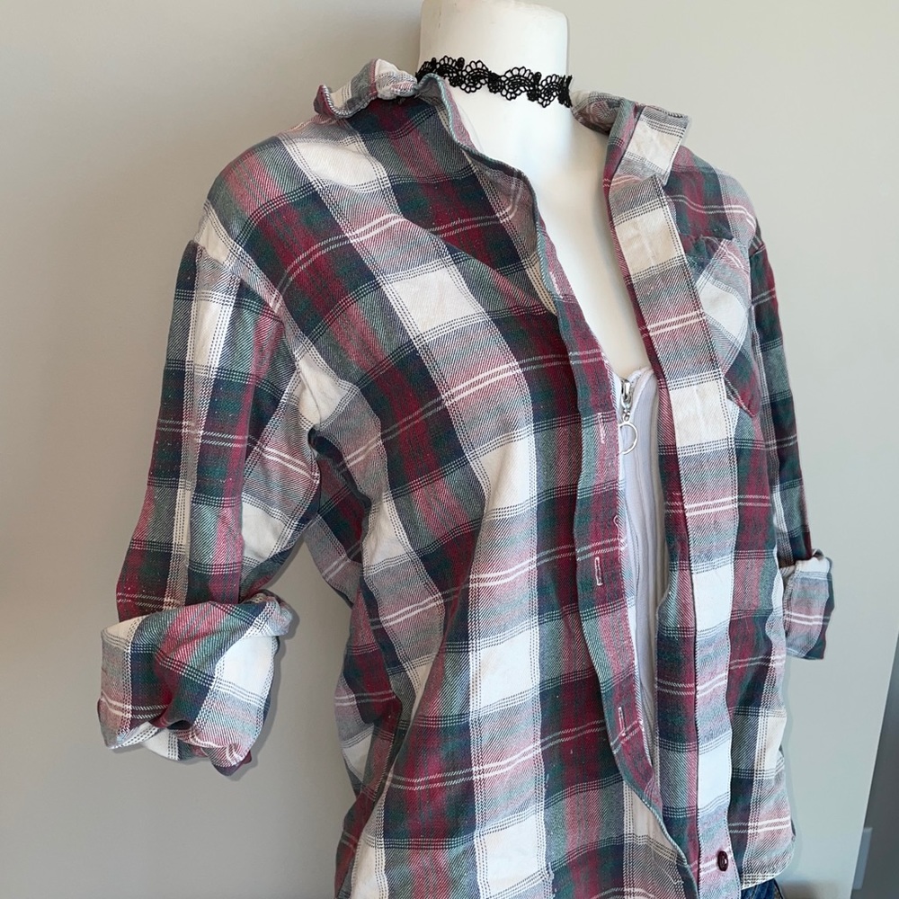 Northern Getaway Plaid Long Sleeved